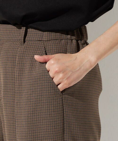 COMME CA COMFORT / コムサ・コンフォート（Lサイズ） その他パンツ | 〔 TALLサイズ 〕 【セットアップ対応】シアーチェックタックパンツ | 詳細19