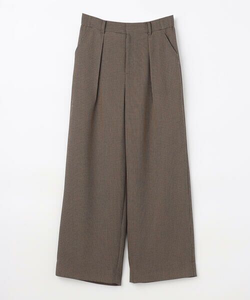 COMME CA COMFORT / コムサ・コンフォート（Lサイズ） その他パンツ | 〔 TALLサイズ 〕 【セットアップ対応】シアーチェックタックパンツ | 詳細22