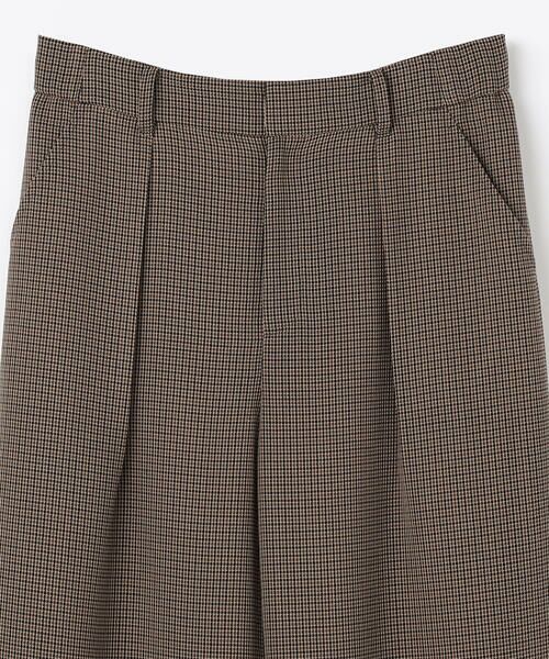 COMME CA COMFORT / コムサ・コンフォート（Lサイズ） その他パンツ | 〔 TALLサイズ 〕 【セットアップ対応】シアーチェックタックパンツ | 詳細24