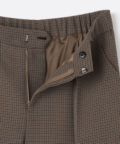 COMME CA COMFORT / コムサ・コンフォート（Lサイズ） その他パンツ | 〔 TALLサイズ 〕 【セットアップ対応】シアーチェックタックパンツ | 詳細26