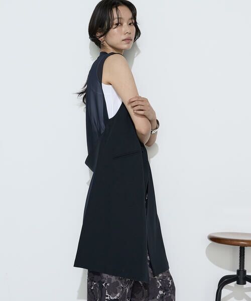 COMME CA COMFORT / コムサ・コンフォート（Lサイズ） ベスト | 〔 TALLサイズ 〕 TCポンチ ジレ | 詳細4