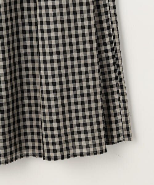 COMME CA COMFORT / コムサ・コンフォート（Lサイズ） ロング・マキシ丈スカート | 〔 TALLサイズ 〕 先染めシアーチェック タックスカート | 詳細16