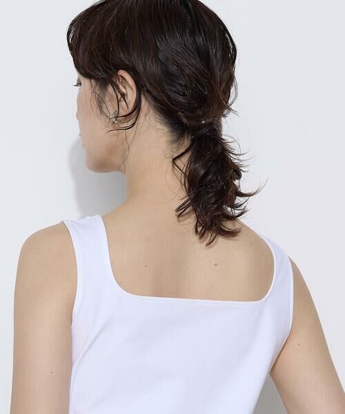 COMME CA COMFORT / コムサ・コンフォート（Lサイズ） タンクトップ | 〔 TALLサイズ 〕 ファインコットンフライス 2WAYインナー | 詳細22