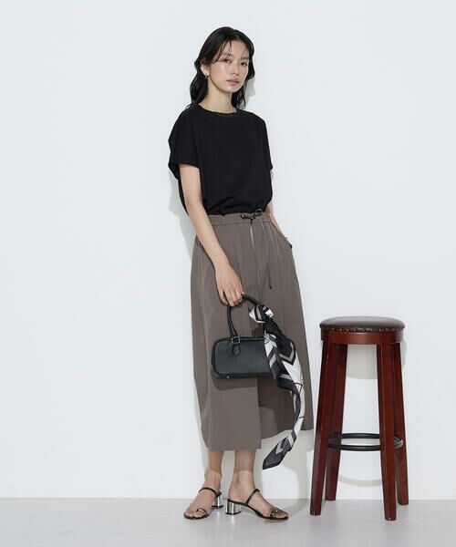 COMME CA COMFORT / コムサ・コンフォート（Lサイズ） Tシャツ | 〔 TALLサイズ 〕 ダブルフェイス ニット付きTシャツ | 詳細7