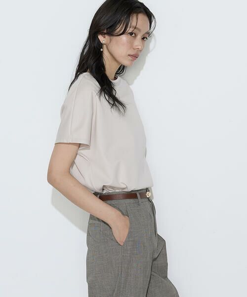 COMME CA COMFORT / コムサ・コンフォート（Lサイズ） Tシャツ | 〔 TALLサイズ 〕 ダブルフェイス ニット付きTシャツ | 詳細17