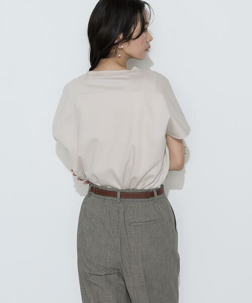 COMME CA COMFORT / コムサ・コンフォート（Lサイズ） Tシャツ | 〔 TALLサイズ 〕 ダブルフェイス ニット付きTシャツ | 詳細18