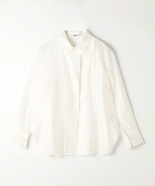 COMME CA COMFORT / コムサ・コンフォート（Lサイズ） シャツ・ブラウス | 〔 TALLサイズ 〕 シアーキュプラシルク シャツ | 詳細6