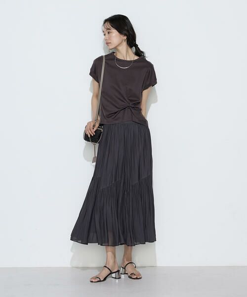 COMME CA COMFORT / コムサ・コンフォート（Lサイズ） カットソー | 〔 TALLサイズ 〕 コットン強撚ポンチ デザインタックシャツ | 詳細10