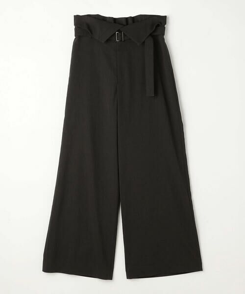 COMME CA COMFORT / コムサ・コンフォート（Lサイズ） その他パンツ | 〔 TALLサイズ 〕 リネン／トリアセテート ハイウエストパンツ | 詳細5
