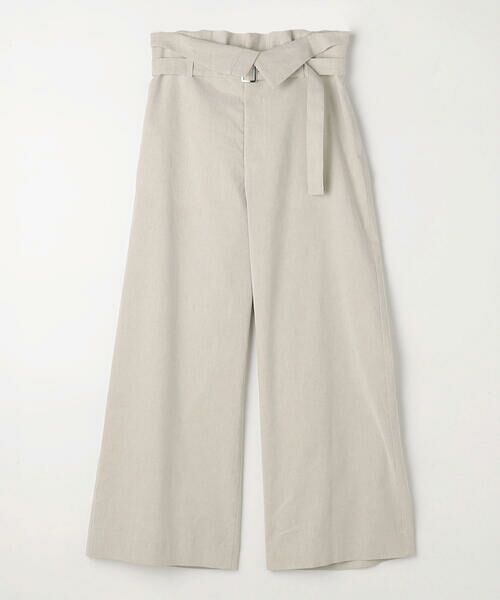 COMME CA COMFORT / コムサ・コンフォート（Lサイズ） その他パンツ | 〔 TALLサイズ 〕 リネン／トリアセテート ハイウエストパンツ | 詳細21