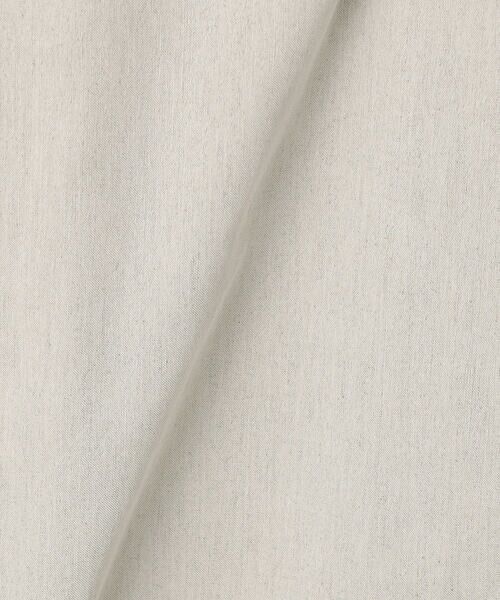 COMME CA COMFORT / コムサ・コンフォート（Lサイズ） その他パンツ | 〔 TALLサイズ 〕 リネン／トリアセテート ハイウエストパンツ | 詳細30