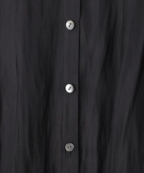 COMME CA COMFORT / コムサ・コンフォート（Lサイズ） シャツ・ブラウス | 〔 TALLサイズ 〕 【セットアップ対応】カッセンシフォンオーガンジー フレアブラウス | 詳細12