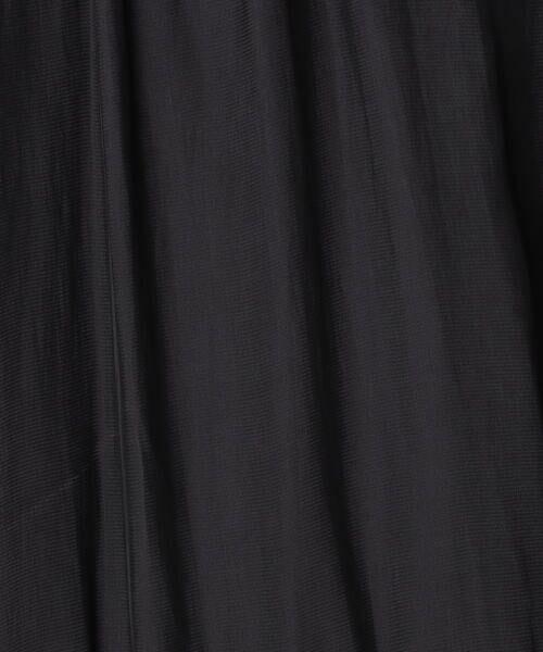 COMME CA COMFORT / コムサ・コンフォート（Lサイズ） ロング・マキシ丈ワンピース | 〔 TALLサイズ 〕 カッセンシフォン シャツドレス | 詳細10