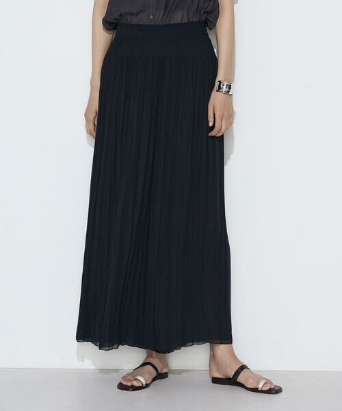 COMME CA COMFORT / コムサ・コンフォート（Lサイズ） その他パンツ | 〔 TALLサイズ 〕 割繊×シフォン プリーツパンツ | 詳細7