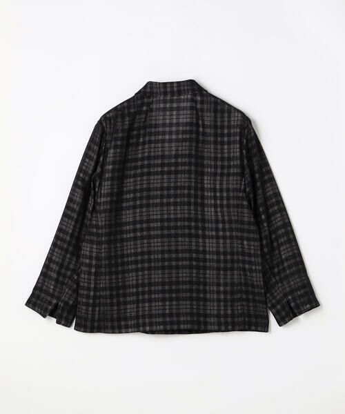 COMME CA COMFORT / コムサ・コンフォート（Lサイズ） テーラードジャケット | 〔 TALLサイズ 〕 【セットアップ対応】接結チェック シアージャケット | 詳細3