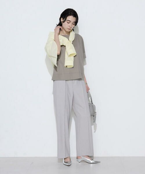 COMME CA COMFORT / コムサ・コンフォート（Lサイズ） その他パンツ | 〔 TALLサイズ 〕 2WAYストレッチツイルストレートパンツ | 詳細3