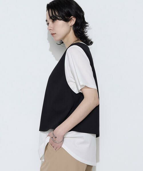 COMME CA COMFORT / コムサ・コンフォート（Lサイズ） Tシャツ | 〔 TALLサイズ 〕 スーピマコットンポンチセットTシャツ | 詳細4