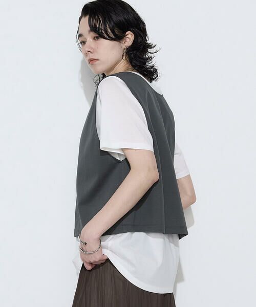 COMME CA COMFORT / コムサ・コンフォート（Lサイズ） Tシャツ | 〔 TALLサイズ 〕 スーピマコットンポンチセットTシャツ | 詳細14