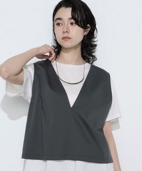 COMME CA COMFORT / コムサ・コンフォート（Lサイズ） Tシャツ | 〔 TALLサイズ 〕 スーピマコットンポンチセットTシャツ | 詳細17