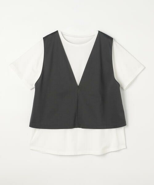 COMME CA COMFORT / コムサ・コンフォート（Lサイズ） Tシャツ | 〔 TALLサイズ 〕 スーピマコットンポンチセットTシャツ | 詳細18