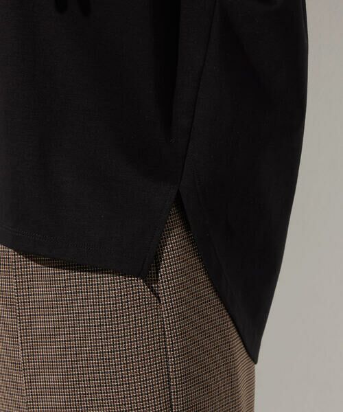 COMME CA COMFORT / コムサ・コンフォート（Lサイズ） カットソー | 〔 TALLサイズ 〕 スーピマコットンポンチ肩タックデザインTシャツ | 詳細16