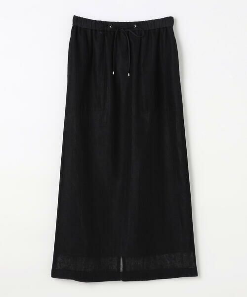 COMME CA COMFORT / コムサ・コンフォート（Lサイズ） ロング・マキシ丈スカート | 〔 TALLサイズ 〕 【セットアップ対応】リネンシアーラッセル タイトスカート | 詳細5