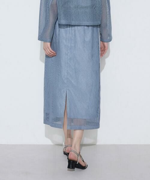 COMME CA COMFORT / コムサ・コンフォート（Lサイズ） ロング・マキシ丈スカート | 〔 TALLサイズ 〕 【セットアップ対応】リネンシアーラッセル タイトスカート | 詳細23