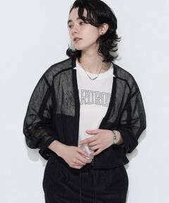 COMME CA COMFORT / コムサ・コンフォート（Lサイズ） ブルゾン | 〔 TALLサイズ 〕 【セットアップ対応】リネンシアーラッセル ブルゾン