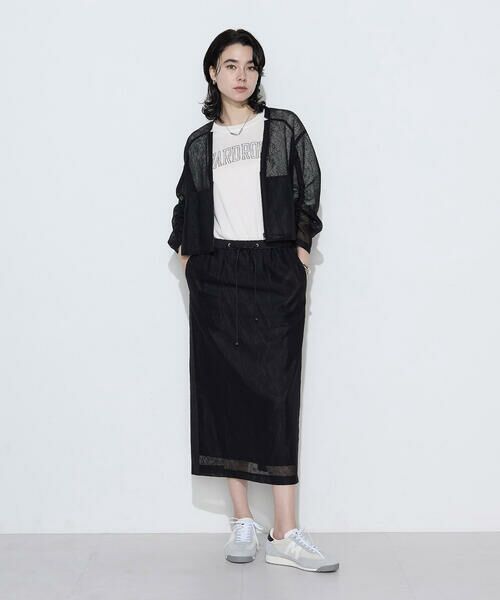 COMME CA COMFORT / コムサ・コンフォート（Lサイズ） ブルゾン | 〔 TALLサイズ 〕 【セットアップ対応】リネンシアーラッセル ブルゾン | 詳細1