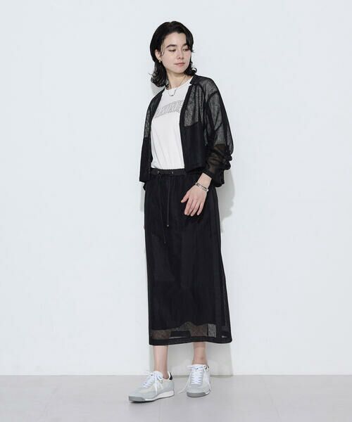 COMME CA COMFORT / コムサ・コンフォート（Lサイズ） ブルゾン | 〔 TALLサイズ 〕 【セットアップ対応】リネンシアーラッセル ブルゾン | 詳細2