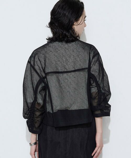 COMME CA COMFORT / コムサ・コンフォート（Lサイズ） ブルゾン | 〔 TALLサイズ 〕 【セットアップ対応】リネンシアーラッセル ブルゾン | 詳細6