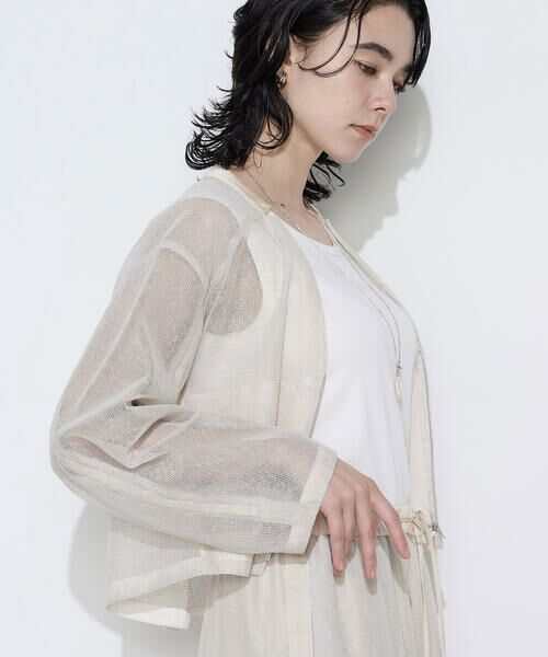 COMME CA COMFORT / コムサ・コンフォート（Lサイズ） ブルゾン | 〔 TALLサイズ 〕 【セットアップ対応】リネンシアーラッセル ブルゾン | 詳細15