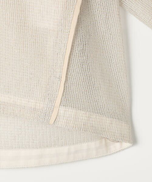 COMME CA COMFORT / コムサ・コンフォート（Lサイズ） ブルゾン | 〔 TALLサイズ 〕 【セットアップ対応】リネンシアーラッセル ブルゾン | 詳細22