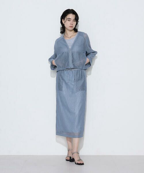 COMME CA COMFORT / コムサ・コンフォート（Lサイズ） ブルゾン | 〔 TALLサイズ 〕 【セットアップ対応】リネンシアーラッセル ブルゾン | 詳細24