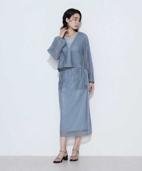 COMME CA COMFORT / コムサ・コンフォート（Lサイズ） ブルゾン | 〔 TALLサイズ 〕 【セットアップ対応】リネンシアーラッセル ブルゾン | 詳細25