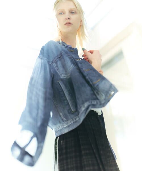 COMME CA COMFORT / コムサ・コンフォート（Lサイズ） その他アウター | 〔 TALLサイズ 〕 フューチャーアーカイブ  アートデニムGジャン | 詳細1