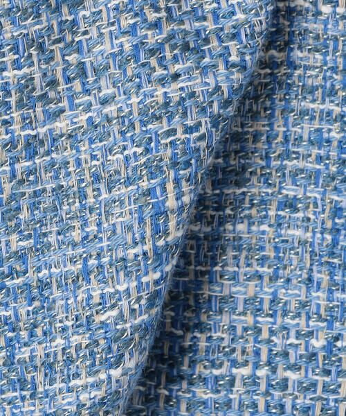 COMME CA COMFORT / コムサ・コンフォート（Lサイズ） ブルゾン | 〔 TALLサイズ 〕 デニムライク ツイードブルゾン | 詳細8