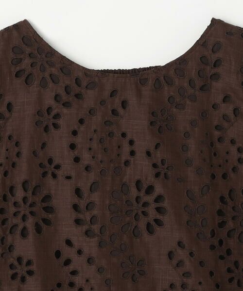 COMME CA COMFORT / コムサ・コンフォート（Lサイズ） カットソー | 〔 TALLサイズ 〕 ボタニカル幾何刺繍 プルオーバー | 詳細16