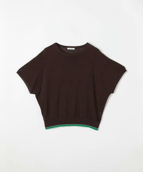 COMME CA COMFORT / コムサ・コンフォート（Lサイズ） ニット・セーター | 〔 TALLサイズ 〕 カラートリミング フレンチニットプルオーバー | 詳細12