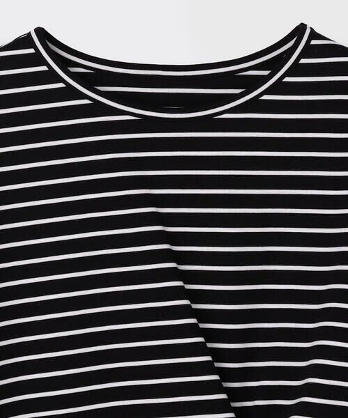 COMME CA COMFORT / コムサ・コンフォート（Lサイズ） カットソー | 〔 TALLサイズ 〕 コットン強撚ポンチ デザインタックシャツ | 詳細5