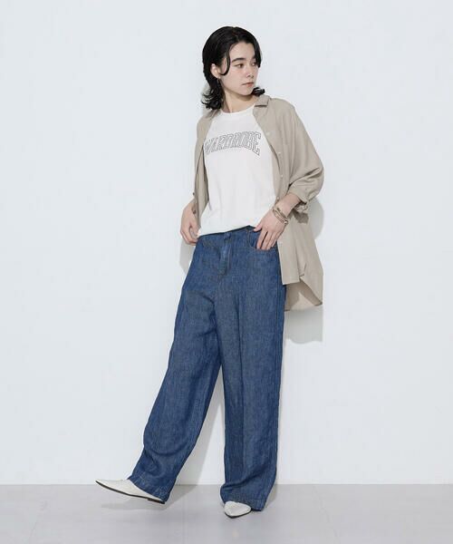 COMME CA COMFORT / コムサ・コンフォート（Lサイズ） シャツ・ブラウス | 〔 +サイズ 〕 オトナシャンブレー たっぷりシャツ | 詳細17