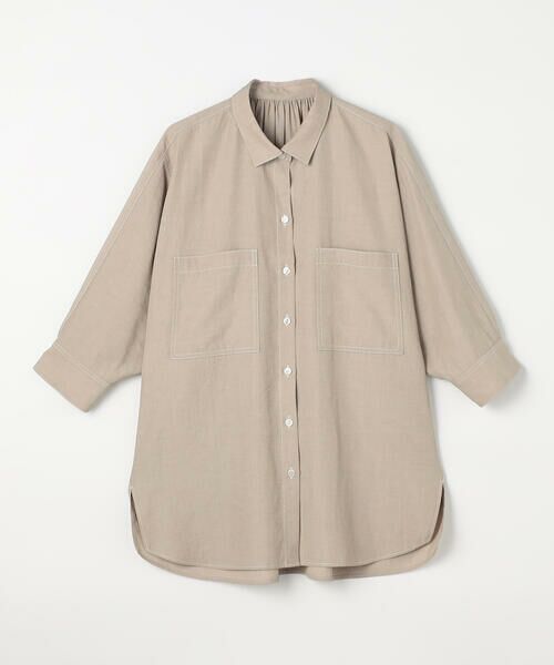 COMME CA COMFORT / コムサ・コンフォート（Lサイズ） シャツ・ブラウス | 〔 +サイズ 〕 オトナシャンブレー たっぷりシャツ | 詳細20