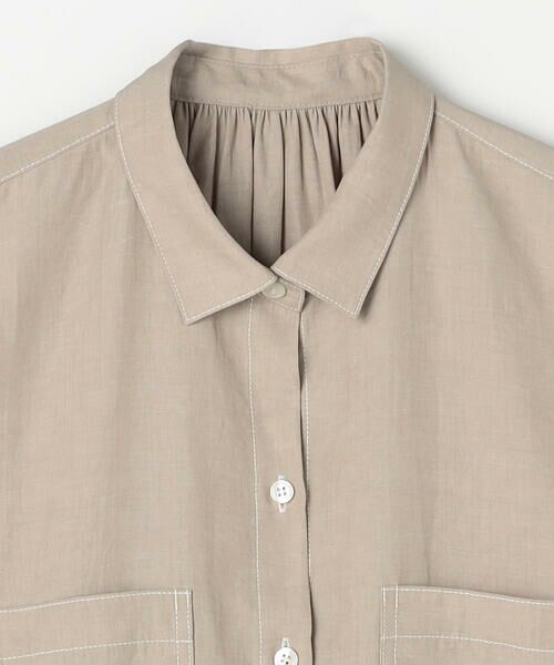 COMME CA COMFORT / コムサ・コンフォート（Lサイズ） シャツ・ブラウス | 〔 +サイズ 〕 オトナシャンブレー たっぷりシャツ | 詳細22