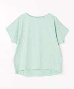 COMME CA COMFORT / コムサ・コンフォート（Lサイズ） カットソー | 〔 +サイズ 〕 プレーティング天竺 ゆったりプルオーバー