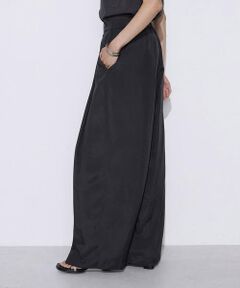 COMME CA COMFORT / コムサ・コンフォート（Lサイズ） その他パンツ | 〔 TALLサイズ 〕 シルク・平 ワイドタックカーブパンツ