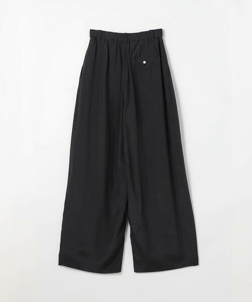 COMME CA COMFORT / コムサ・コンフォート（Lサイズ） その他パンツ | 〔 TALLサイズ 〕 シルク・平 ワイドタックカーブパンツ | 詳細13