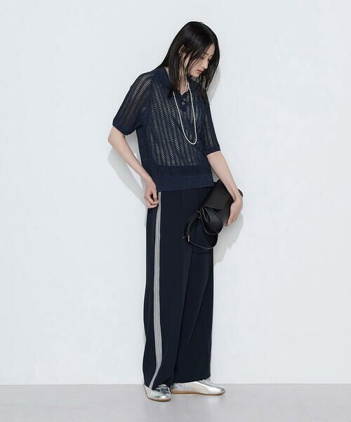 COMME CA COMFORT / コムサ・コンフォート（Lサイズ） その他パンツ | 〔 TALLサイズ 〕 ストレッチダブルクロス トラックパンツ | 詳細15