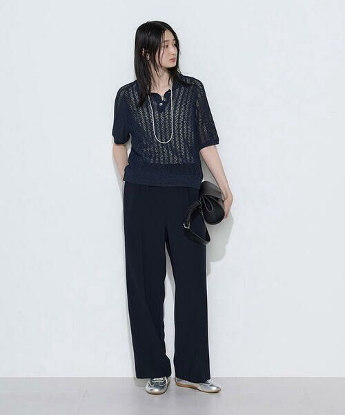 COMME CA COMFORT / コムサ・コンフォート（Lサイズ） その他パンツ | 〔 TALLサイズ 〕 ストレッチダブルクロス トラックパンツ | 詳細16