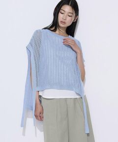 COMME CA COMFORT / コムサ・コンフォート（Lサイズ） その他トップス | 〔 TALLサイズ 〕 美濃和紙 ツインニットプルオーバー