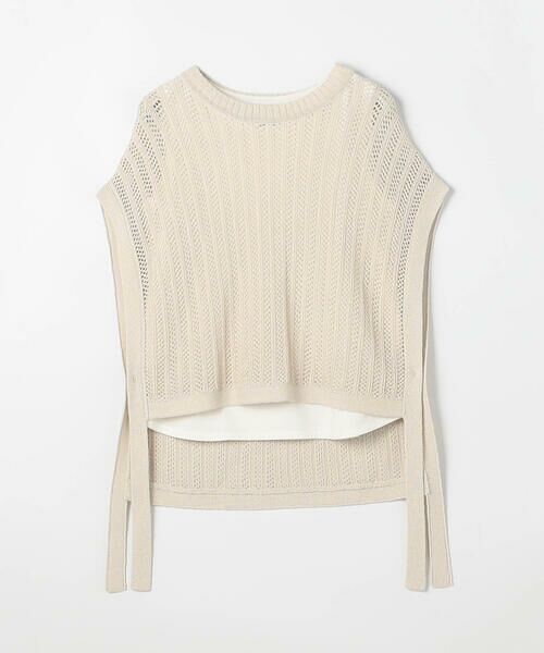 COMME CA COMFORT / コムサ・コンフォート（Lサイズ） その他トップス | 〔 TALLサイズ 〕 美濃和紙 ツインニットプルオーバー | 詳細9